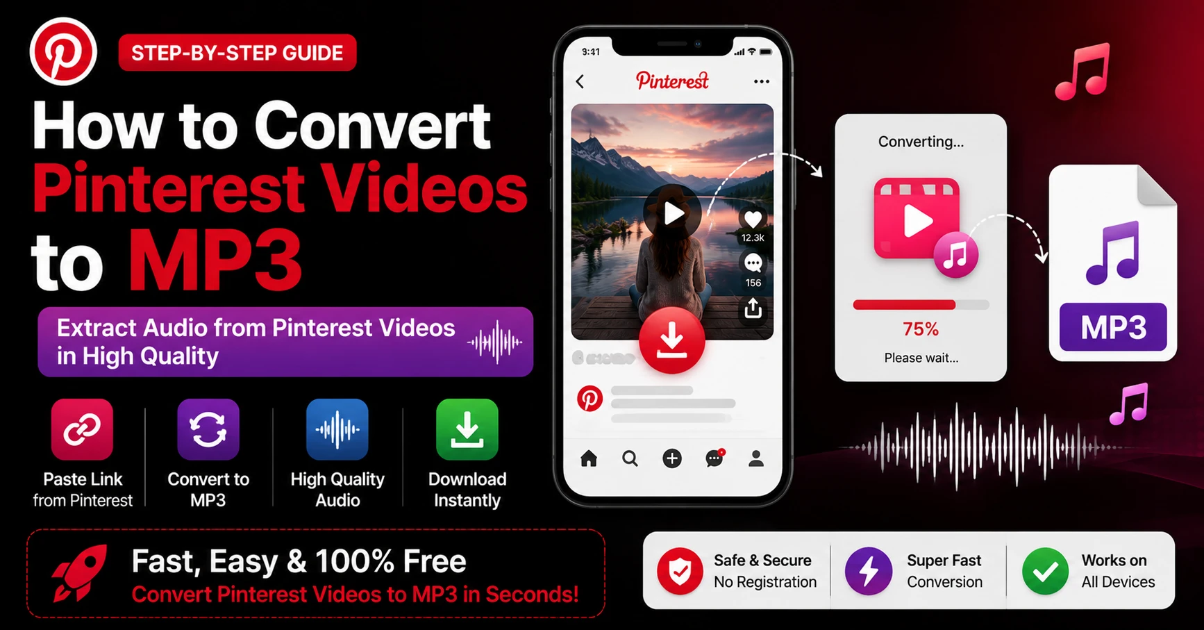 How to Convert Pinterest Videos to MP3