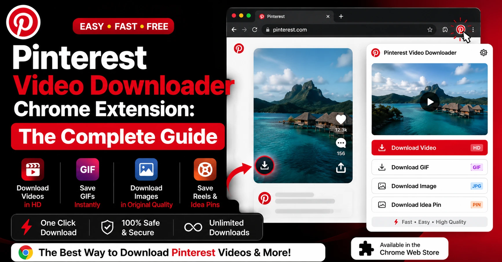 Pinterest Video Downloader Chrome Extension: The Complete Guide